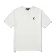 MONOCHROME MINI-LOGO TEE WH (BASIC FIT)