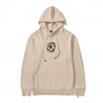 SPRAY-PAINT GRAFFITI HOODIE WH (LOOSE FIT)