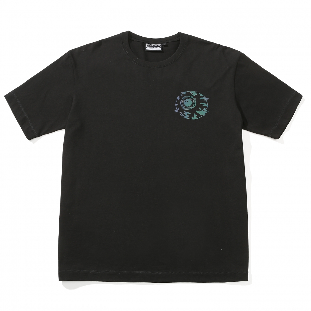 HOLOGRAM K.W LOGO TEE BK