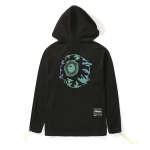 KEEP WATCH NOISE HOODIE BK