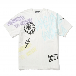 GRAFFITI BIG TEE WH