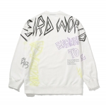 GRAFFITI CREWNECK WH