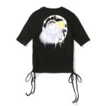 W KEEP WATCH SPRAY TEE BK