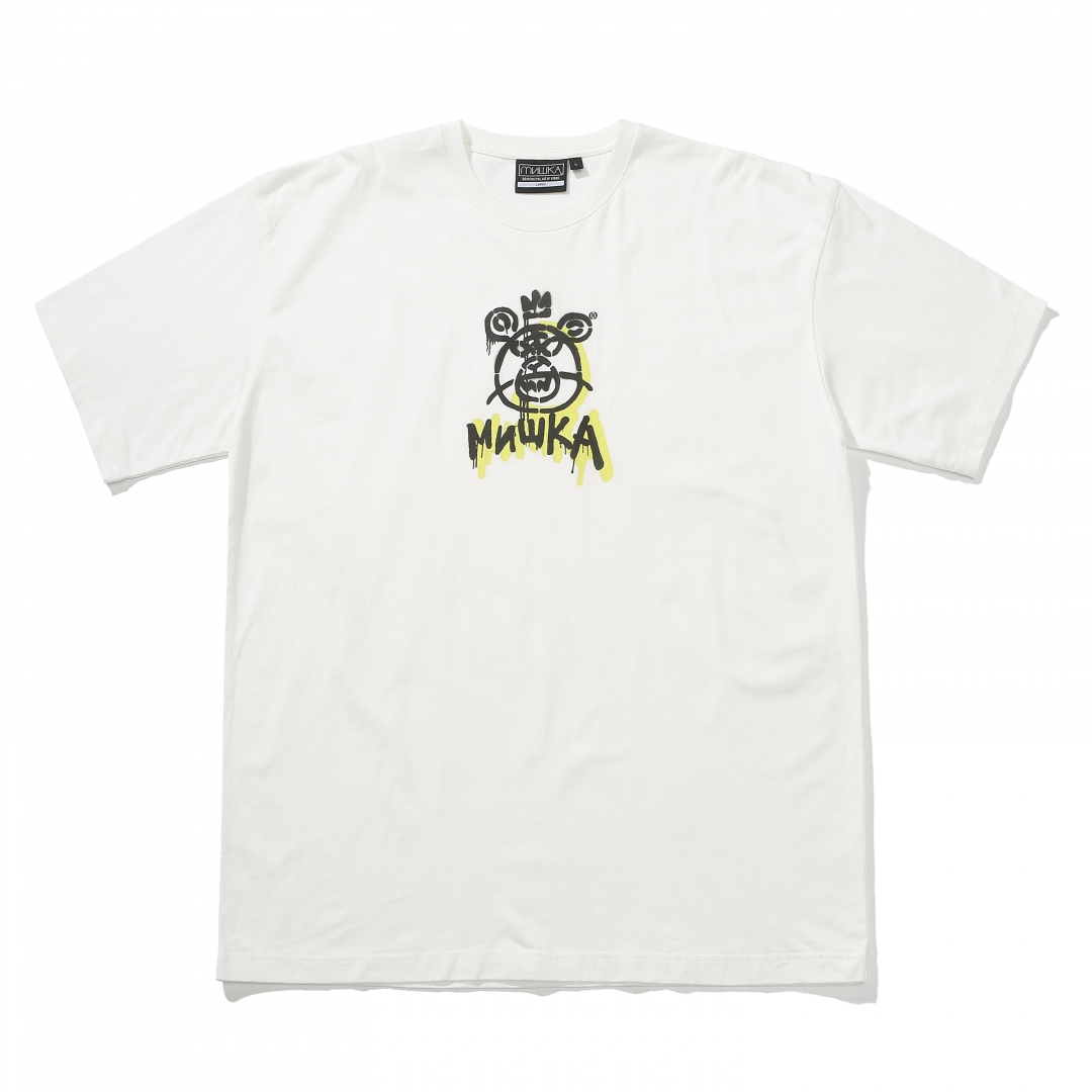 BEARMOP TEE WH