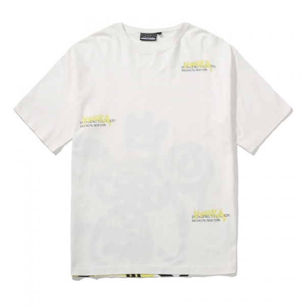 BIG BEARMOP TEE WH