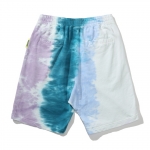 BEARMOP TIE-DYE SHORTS WH