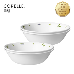 코렐 팬시스티치 면기(대) 4P 세트