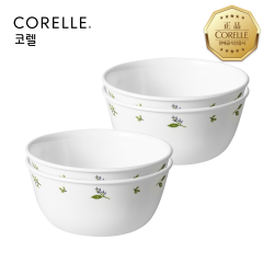코렐 팬시스티치 면기 4P 세트