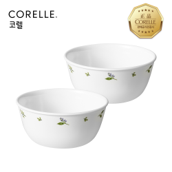 코렐 팬시스티치 면기 2P 세트