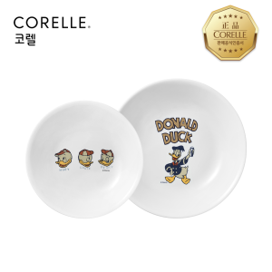 코렐 미키 빈티지 찬기 2P 세트(중+대)