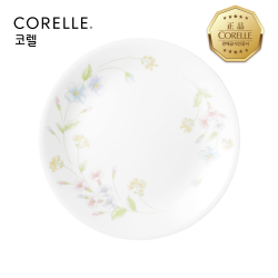 코렐 부케 원형접시중