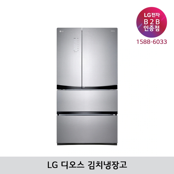 [LG B2B] ﻿﻿LG DIOS 김치톡톡 565리터 스탠드형 김치냉장고 - K572TS343