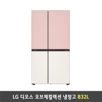 [렌탈] LG 디오스 오브제컬렉션 매직스페이스 냉장고 S834PB35-R (832리터)