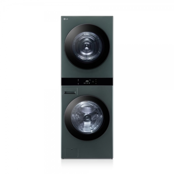[렌탈] LG 트롬 오브제컬렉션 워시타워 세탁25kg+건조21kg - WL21GGN (네이처그린/네이처그린)