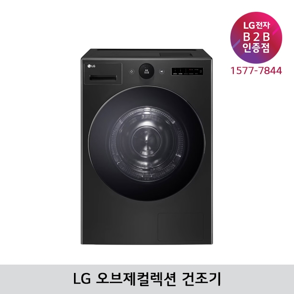 [LG B2B] LG 트롬 오브제컬렉션 22kg 건조기 RD22KS (블랙스테인리스)