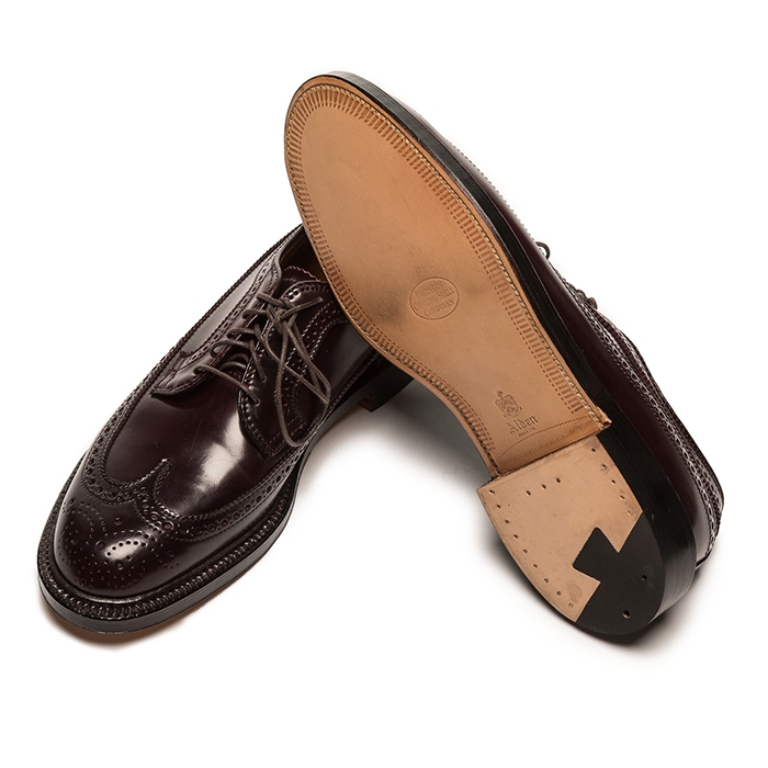 975 (LONG WING BLUCHER) BURGUNDY