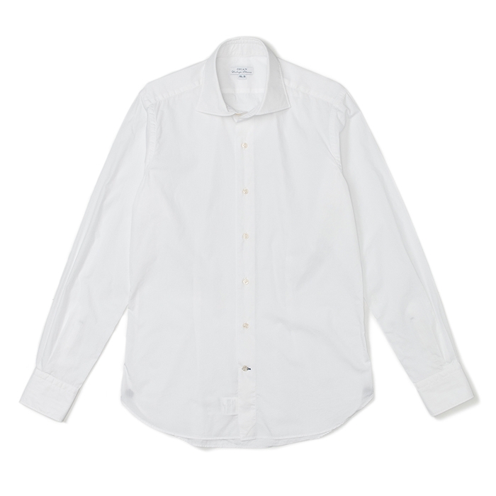 (ST) FIL A FIL DRESS SHIRT WHITE