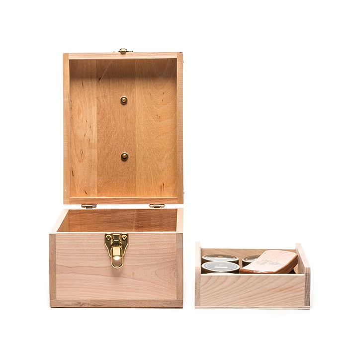 WOODEN VALET BOX NATURAL