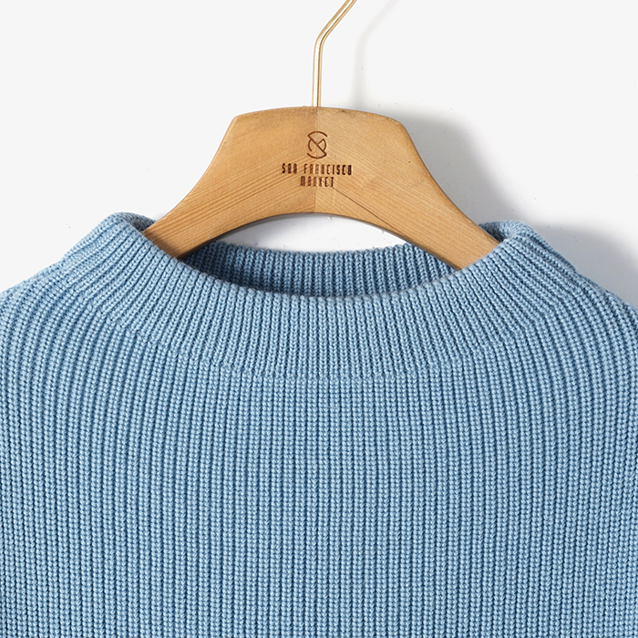 SAILOR CREWNECK X SFM LIGHT BLUE