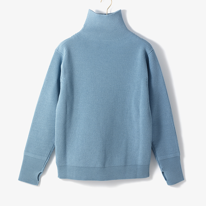 SAILOR TURTLENECK X SFM LIGHT BLUE