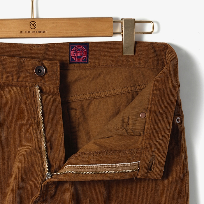 90s CORDUROY 5 POCKET PANTS BROWN