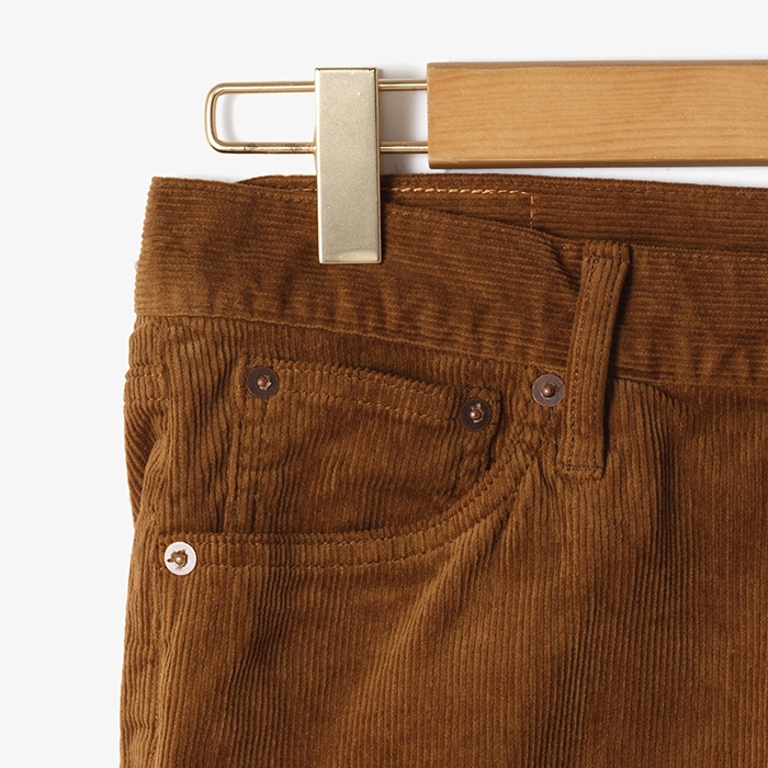 90s CORDUROY 5 POCKET PANTS BROWN