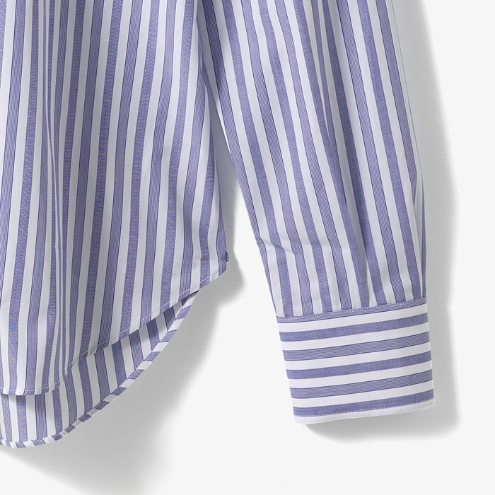 CLASSIC DRESS SHIRT (STRIPE 1) BLUE