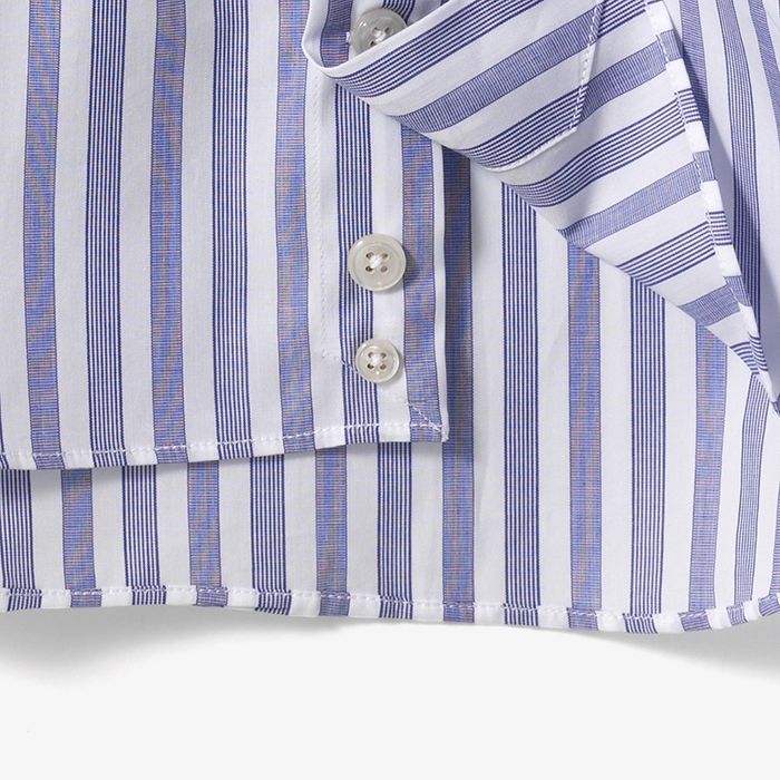 CLASSIC DRESS SHIRT (STRIPE 1) BLUE