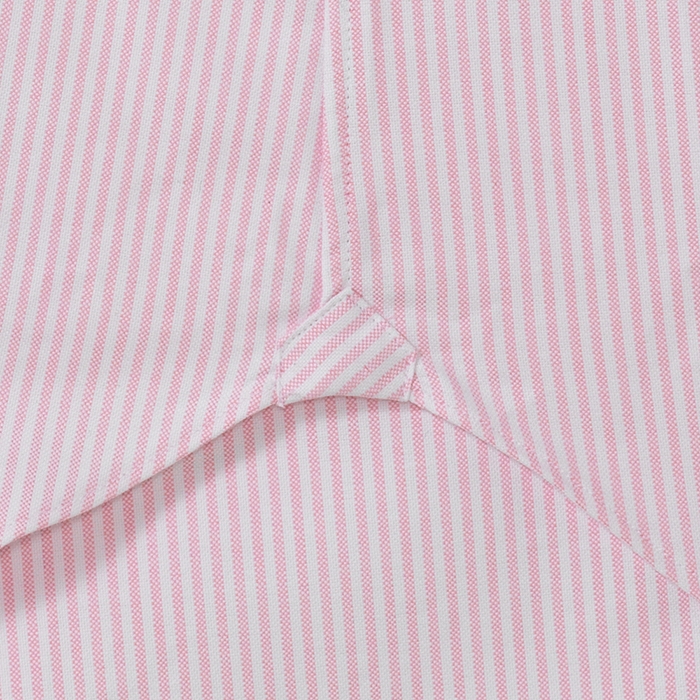 CLASSIC DRESS B.D SHIRT (STRIPE) PINK