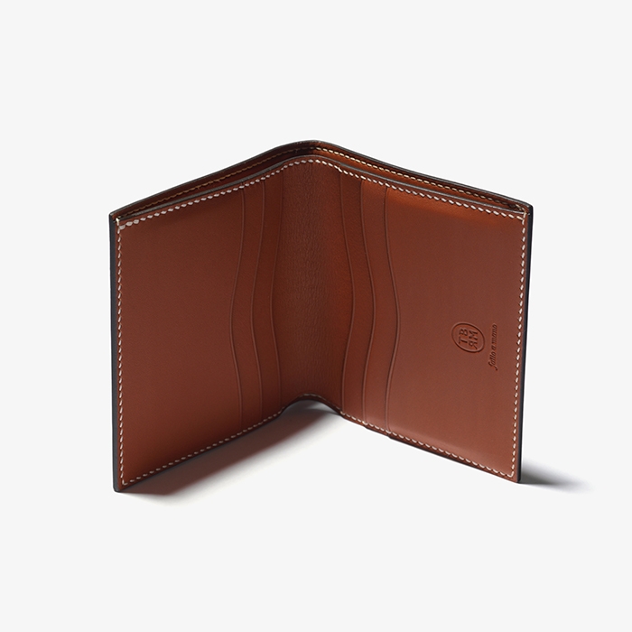 HANDMADE CALF WALLET BROWN