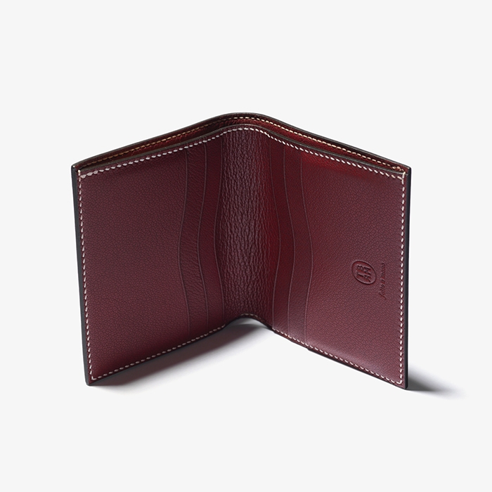 HANDMADE GOAT WALLET BORDO