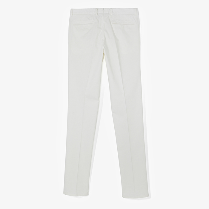 811 LIGHT COVER STRETCH PANTS WHITE