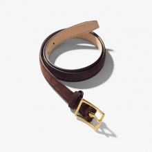 25MM TBRM BELT (SUEDE) BROWN