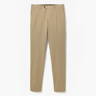 SLIMFIT COTTON PANTS BEIGE