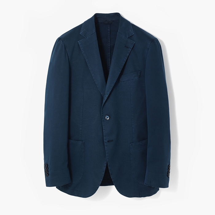 COTTON SUIT (SOLID) NAVY