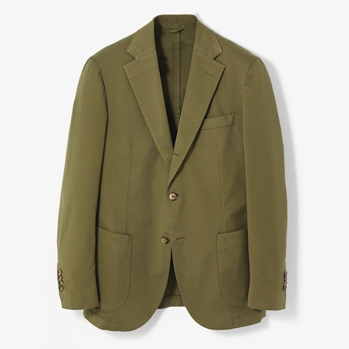 COTTON SUIT (SOLID) OLIVE