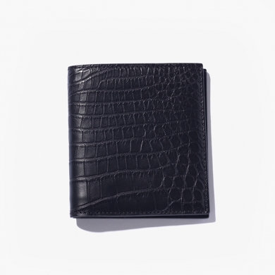 CROCODILE WALLET BLACK