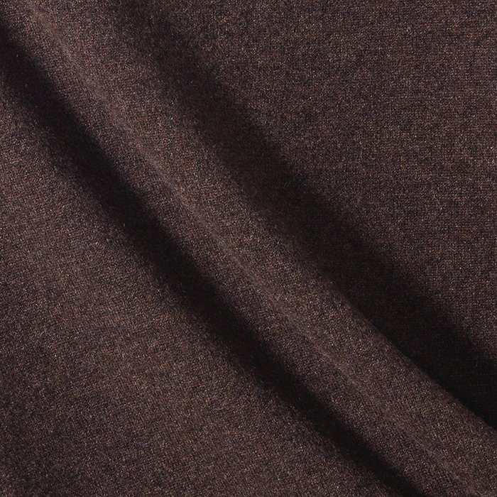 CASHMERE TURTLENECK KNIT BROWN