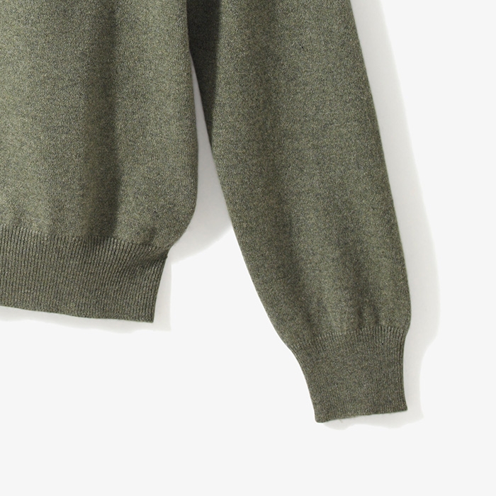 CASHMERE TURTLENECK KNIT LIGHT GREEN