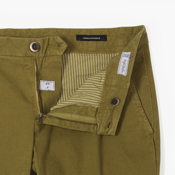 P. (MILANO STYLE) PANTS OLIVE