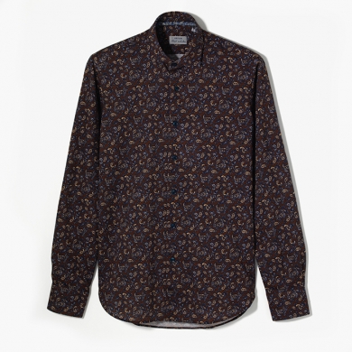 VINTAGE CLASSIC SHIRT (PAISLEY) BROWN