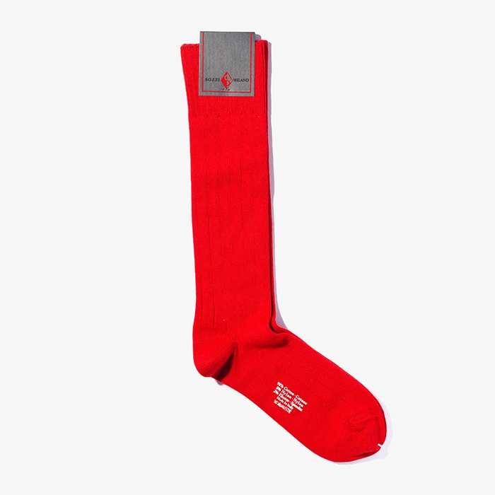 MEN LONG SOCKS 1 RED