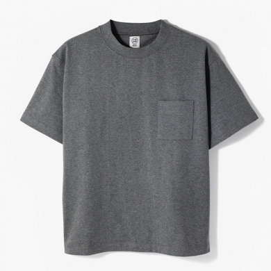 JERSEY LOOSE T SHIRT GRAY