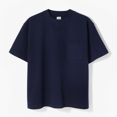 JERSEY LOOSE T SHIRT NAVY