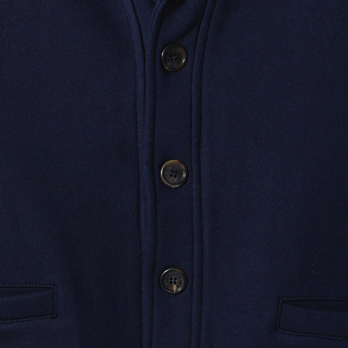 JERSEY CARDIGAN NAVY