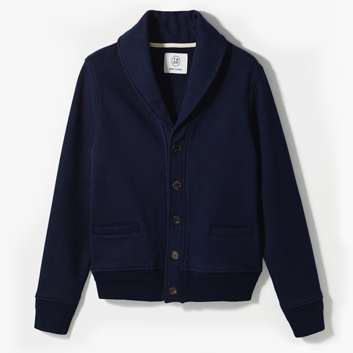 JERSEY CARDIGAN NAVY