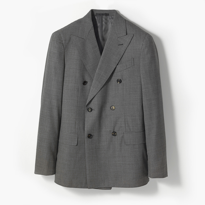 AIDA D.B. WOOL SUIT GRAY