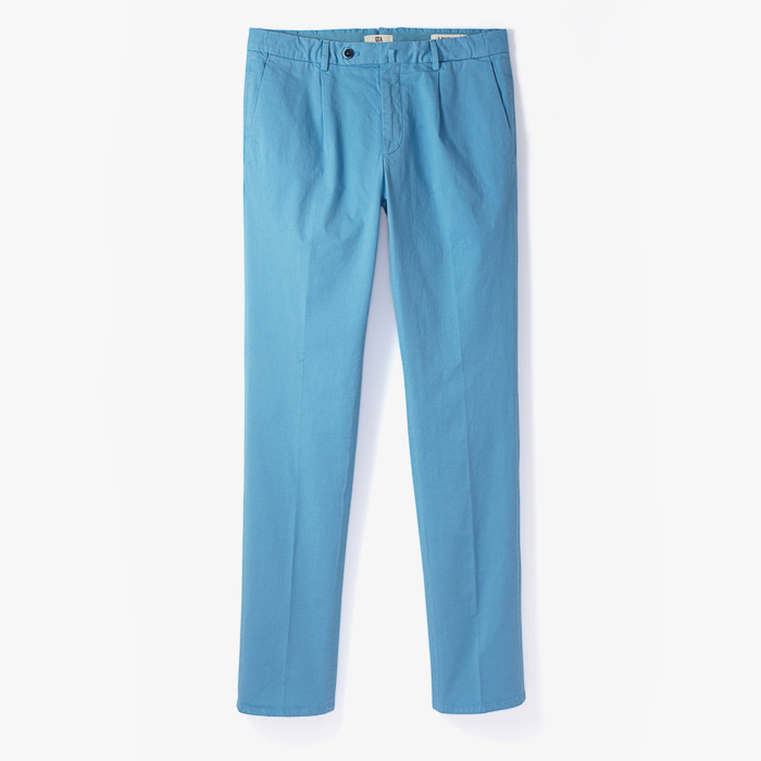 811 SLIM PANT (LIGHT COVER STRETCH) SKY BLUE