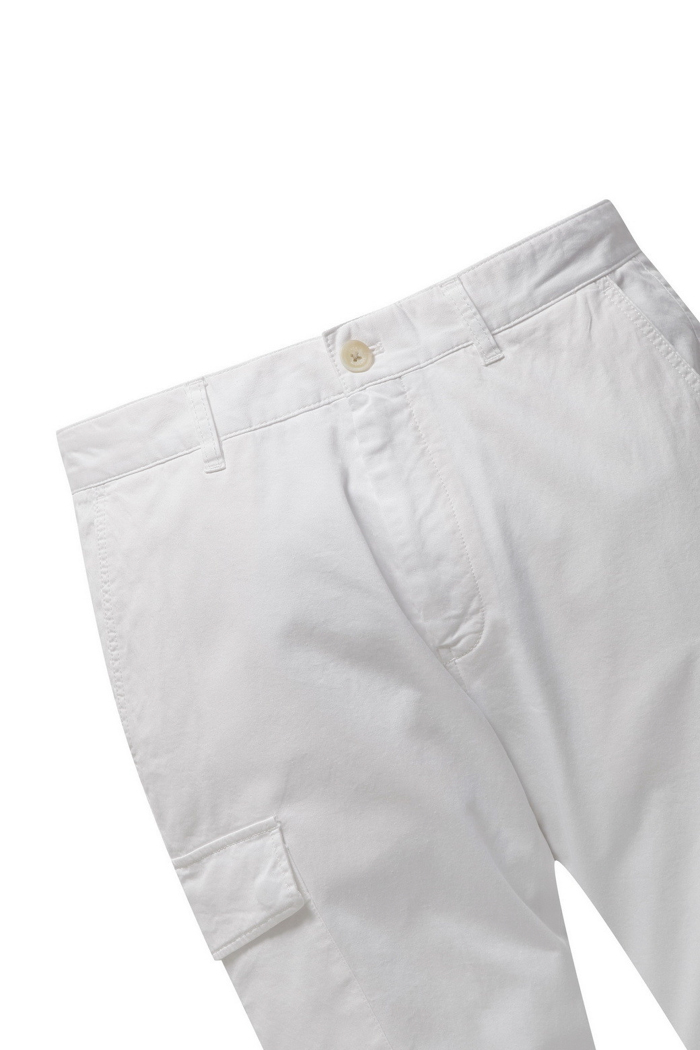 DYEING CARGO PANTS (JN X SFM) WHITE