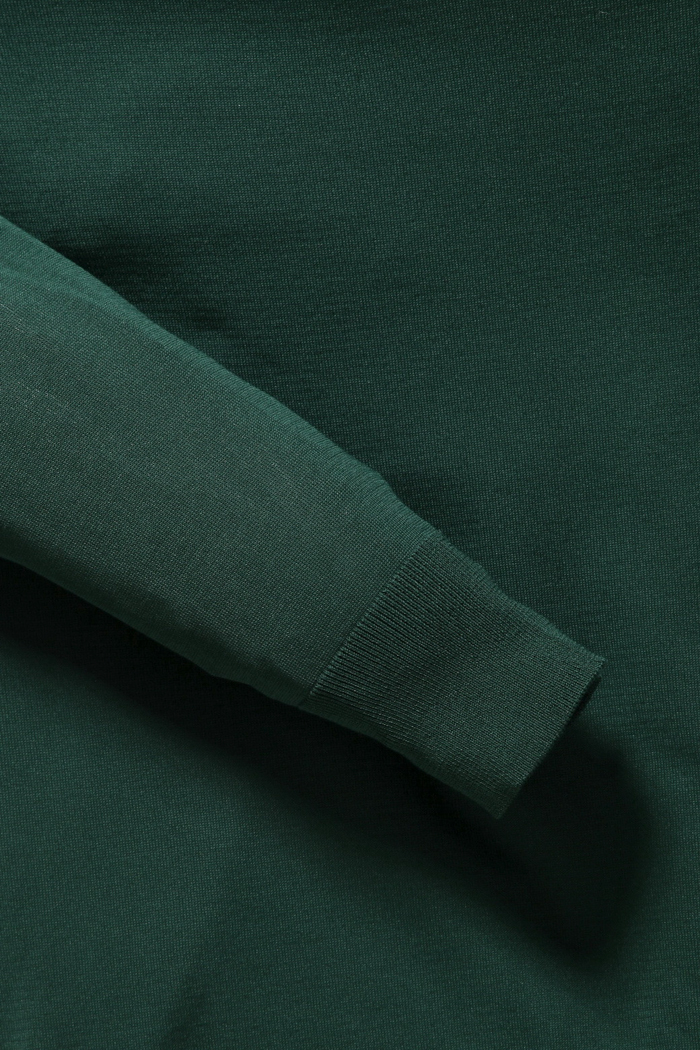 V NECK SWEATER (JN X SFM) GREEN